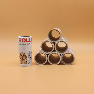 Recharges de rouleaux anti-peluches pour les amoureux des animaux de compagnie, feuilles extra adhésives pour enlever les poils d'animaux, les peluches et les poils de chien et de chat - Product Image 2