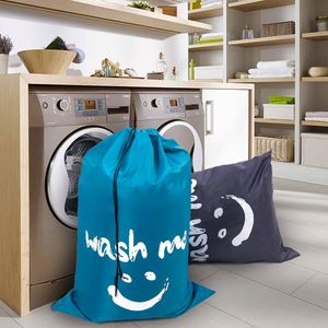 Paquete de 2 Bolsas para Lavandería, Organizador de Ropa, Bolsa de Lavandería con Cordón - Product Image 2