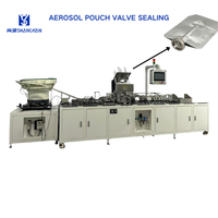 Machine de scellage automatique de valves pour sachets aérosols, équipement de scellage de sachets BOV pour produits liquides de soin de la peau