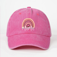 Casquette de baseball personnalisée brodée pour homme en coton délavé – Casquette classique de sport pour l'extérieur