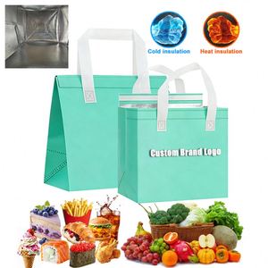 Sacs isothermes thermoscellés économiques pour plats à emporter – Sacs isothermes chauds et froids pour livraison de repas - Product Image 2