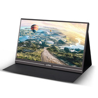 Écran portable 15,6 pouces 16:9 PS4, écran tactile, écran mobile, mise en miroir de l'écran du téléphone, écran étendu pour ordinateur, qualité gaming 8ms
