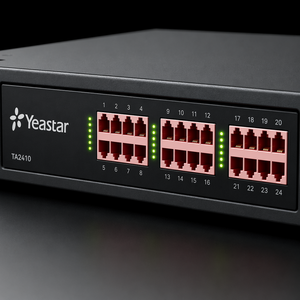 Yeastar VoIP GATEWAY TA2410: พอร์ต24 FXO, หน่วยประมวลผล TI, ทำงานพร้อมกันได้อย่างสมบูรณ์, ระบบโทรศัพท์ IP ที่เสถียรเกรดผู้ให้บริการสำหรับธุรกิจ - Product Image 2