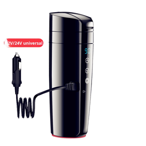 Grande Capacité Tasse Chauffante Intelligente en Acier Inoxydable 304 pour Voiture, <span class=keywords><strong>Thermos</strong></span> Électronique Intégré à Boire Directement, Moderne USB Automobile - Product Image 6
