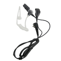 Pour PMLN6530A, écouteur avec micro PTT pour radio bidirectionnelle, talkie-walkie, communication filaire, garantie de 12 mois