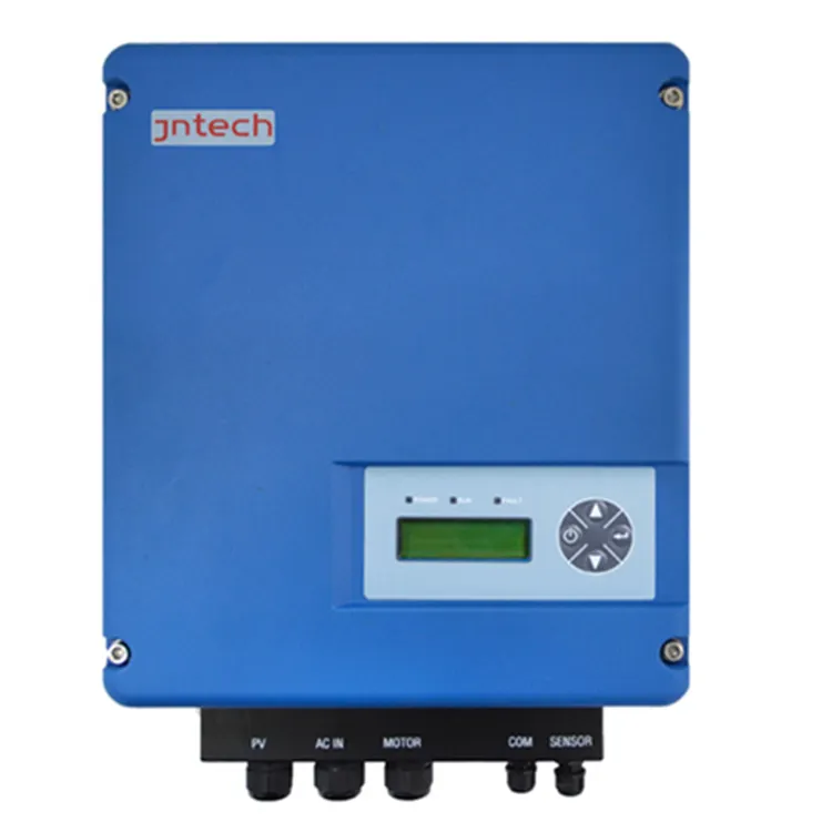 JNTECH 0.55KW to 7.5KW Three Phase DC AC Input MPPT Controller Hybrid Solar Pump Drive IP65 360-460V 3 Phase 2 Years Triple 99%