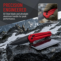 Vente en gros de couteau pliant BM 491, manche en aluminium, couteau de camping et de chasse en plein air, couteau de survie EDC, multi-outils
