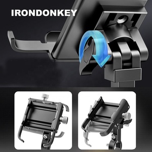 IRONDONKEY alliage d'aluminium rotatif téléphone portable support fixe vélo électrique moto accessoires équitation adapté VTT - Product Image 5