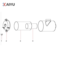 Ensemble de filtre à air 60289942 60310784 60310783, élément filtrant de sécurité principal pour pièces de rechange de chargeuse sur pneus Sany SYL956H5