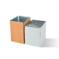 Boîtes en papier isolées personnalisées pour aliments congelés - Emballage de poisson, de fruits de mer, de viande, de galettes de crevettes, de pizzas, de poulet, de fruits