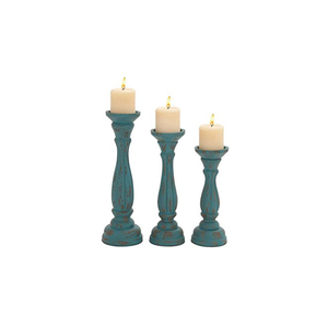 Homer Deco <b>Wood</b> <b>Candle</b> Holder - Product Image 1