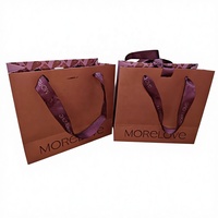 Sacs cadeaux miniatures imprimés personnalisés pour bijoux, colliers et boucles d'oreilles