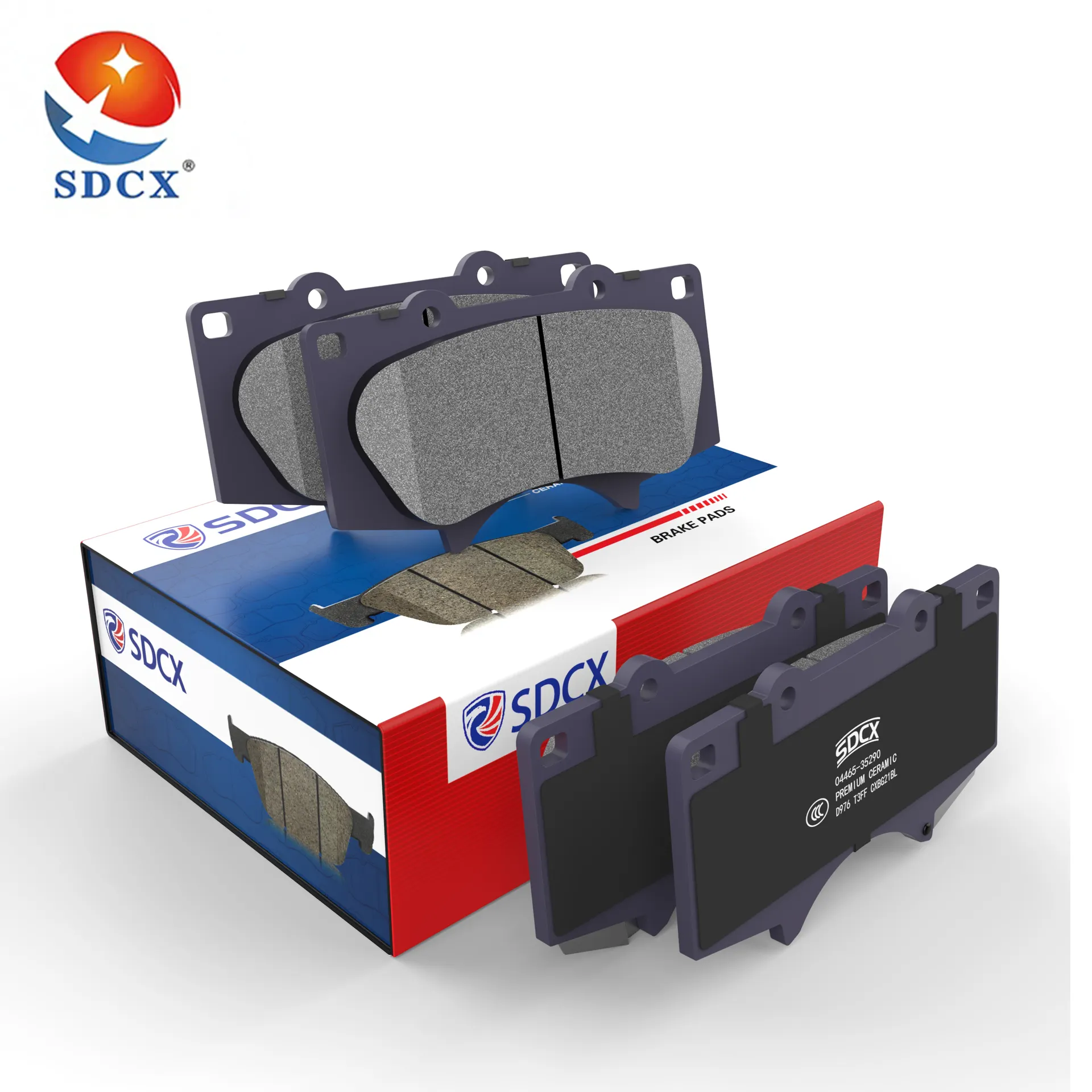 SDCX D976 Frente Novo Premium Carbono Cerâmica Disco Brake Pad D976 Para Toyota 4 Runner Fj Cruiser Hilux