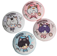 Coffrets de peluches personnalisés, jouets en peluche, fabricant de peluches sur mesure, épingles et badges en peluche