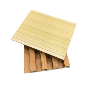 Panneau mural WPC en bois-plastique pour intérieur, design moderne 3D, film PVC <span class=keywords><strong>GARBON</strong></span> 160*25 mm, certifié CE, garantie 2 ans, vente en gros - Product Image 2