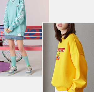 Ecológico Anti-Pilling 100% Poliéster Polar Fleece Tela Patrón cepillado Cálido para sudaderas con capucha y suéteres de invierno-para niñas - Product Image 3