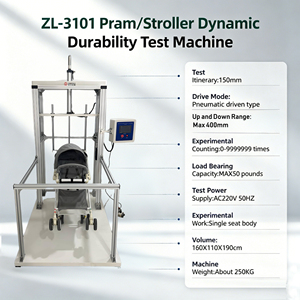 <span class=keywords><strong>Testeur</strong></span> de durabilité de la poignée de poussette pour bébé ASTM F833 EN 1888 |   Machine d'essai de fatigue à la charge pour poignée de poussette ISO 7176 EN ISO 13998 - Product Image 4