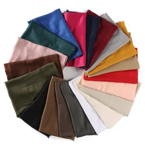 70*180Cm Fashion Moslim Vrouwen Katoen Hijab Sjaal Glitter Foulard Femme Musulman Sjaals Islamitische Hoofddoek Maleisië Hijab 20 stijl