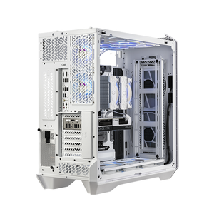 Case per Computer OEM <span class=keywords><strong>HAF</strong></span> 700 EVO Bianco Full Tower in Acciaio MicroATX 4x USB 3.2 Gen 1 Tipo-A 1x Lato in Vetro 5x Ventole ARGB - Product Image 2