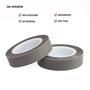 Nhiệt độ cao nhiệt điện áp kháng không có dư grey skived PTFE phim Silicone dính Poly-Temp chống nắm bắt Băng cách điện - Product Image 1