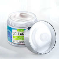Crème Visage au Collagène PDRN et Rétinol, Réparatrice Intensive, Lissante et Anti-rides, pour Teint Foncé, Personnalisable avec Votre Logo