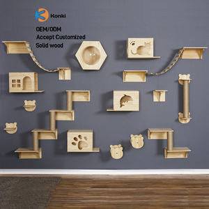 מכירות חמות באיכות גבוהה מובטחות עץ סבון חתול טיפוס מסגרת בית ציפור חתול & מגדל - Product Image 1