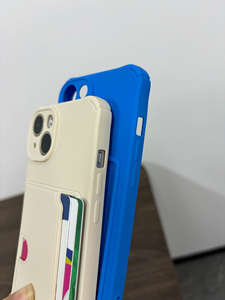 Custodia per telefono morbida in TPU con Slot per scheda laterale per <span class=keywords><strong>iPhone</strong></span> 15 <span class=keywords><strong>Plus</strong></span> 16 14 11 Pro Max 13 12 Mini XS XR 7 <span class=keywords><strong>8</strong></span> 16 <span class=keywords><strong>Plus</strong></span> custodia morbida antiurto - Product Image 5