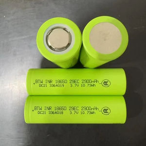 แบตเตอรี่ลิเธียมไอออน3.6V แบบชาร์จไฟได้18650 3.7V 2900mAh 3C Li-ion ความจุสูง - Product Image 1