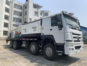 HJH Foreuse de puits d'eau portable montée sur camion, à moteur diesel, capacité de forage 200m, 18 tonnes, entraînement hydraulique par haut de gamme - Product Image 6