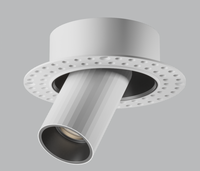 Spot encastré LED COB Magic Spot 5W 7W 15W Ra>90 15-36 °   Aluminium moulé sous pression pour l'éclairage de la maison, des hôtels et des magasins