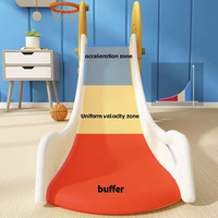 Toboggan intérieur en plastique pour enfants Starry Kids, jeu pour la maison, la maternelle, le jardin, la garderie, la maison de jeux