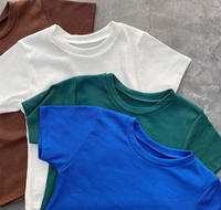 Pakaian Wanita Ukuran Besar Kaos Kasual Spandex Tekstil Lembut Kerah Bulat Chiffon untuk Wanita Polos Kustom Pintar Anti
