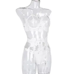 Female Mannequin Torso Clear