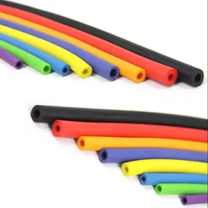 Fitness yoga training stretcher rubber band track school bungee elastic round latex tube