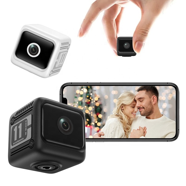 W11 Mini WiFi Camera Infrared Night Vision Motion Detection Indoor Home Security Wireless Cameras Long Lasting Battery Life