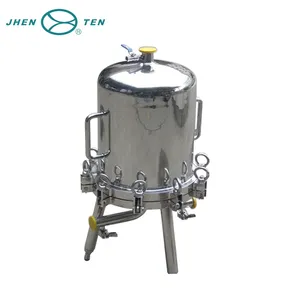 JHENTENステンレス鋼レンチキュラーフィルター圧力容器