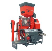 Décortiqueuse de riz DAWN AGRO 100-200 kg, machine à décortiquer le riz automatique avec séparateur de pierres et tamis vibrant pour usine de riz