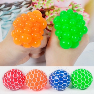 2025 High Quality 5cm Pectin Grape <b>Balls</b> Girls TPR <b>Squeeze</b> Toys Preschool Pretend Play Vending Machine Playful Function - Product Image 3