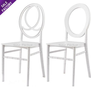Hot Selling Party Event Dining Garden White <b>Plastic</b> <b>Stacking</b> <b>Chairs</b> Outdoor Wedding Banquet <b>Chair</b> for Ceremony - Product Image 6