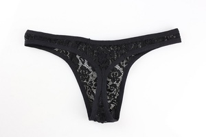 Perizoma <span class=keywords><strong>Sexy</strong></span> da <span class=keywords><strong>Uomo</strong></span> di Alta Qualità con Logo Personalizzato Novità Hot a Vita Bassa in Rete Trasparente con Trama Scura - Product Image 4