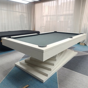 Mesa de Billar Multifuncional de Lujo Moderna de la Más Alta Calidad para Uso Doméstico, 3 en 1, Convertible, de Madera Sólida, con Tablero de Comedor - Product Image 2