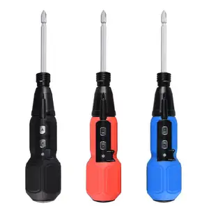 Electric screwdriver USB rechargeable 3.6V Mini home cordless electric screwdriver Power tool set