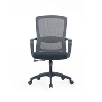 Chaise de bureau de conférence avec ascenseur de style moderne Fauteuil de chirurgien bon marché Chaise de visiteur avec tissu en maille pour salle de réunion