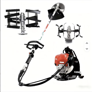 Débroussailleuse thermique 2 temps à longue perche avec tête de coupe métallique à 3 lames pour l'agriculture – Vente en gros - Product Image 6