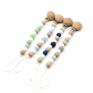 Cadena <span class=keywords><strong>de</strong></span> Soporte <span class=keywords><strong>de</strong></span> Clip <span class=keywords><strong>para</strong></span> Chupete con Cuentas <span class=keywords><strong>de</strong></span> Ganchillo Hecha a Mano, Juguete <span class=keywords><strong>de</strong></span> Dentición <span class=keywords><strong>para</strong></span> Bebé, Rango <span class=keywords><strong>de</strong></span> Edad <span class=keywords><strong>de</strong></span> 0 a 12 Meses, Hecho <span class=keywords><strong>de</strong></span> Silicona - Product Image 2