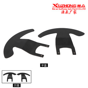 Palanca de cambios G25 G27 de metal negro de 15,1 cm para volante de 13-14 pulgadas con superficie plana o cóncava - Product Image 5
