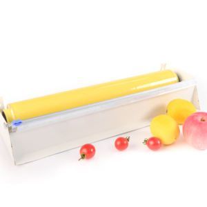 Kitchen Tool Food Plastic Wrap Dispenser <strong>Stretch</strong> Cling <strong>Film</strong> with Dispenser Cutter