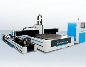 1KW 2000W 2KW 3000W 3kw 2 In 1 Mesin Pemotongan Baik Baja Baja Pipa Tabung Baja Serat Laser cutter