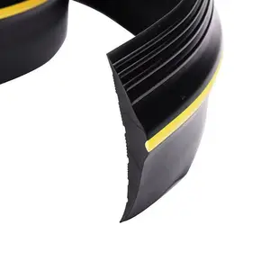 Rubber extrusion garage door threshold bottom seal shutter door weather strip