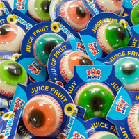 Bonbons Gummy Eyes 3D Eye Ball Shape Halloween Party Gift Halal Gummy Eyeglobs Candy